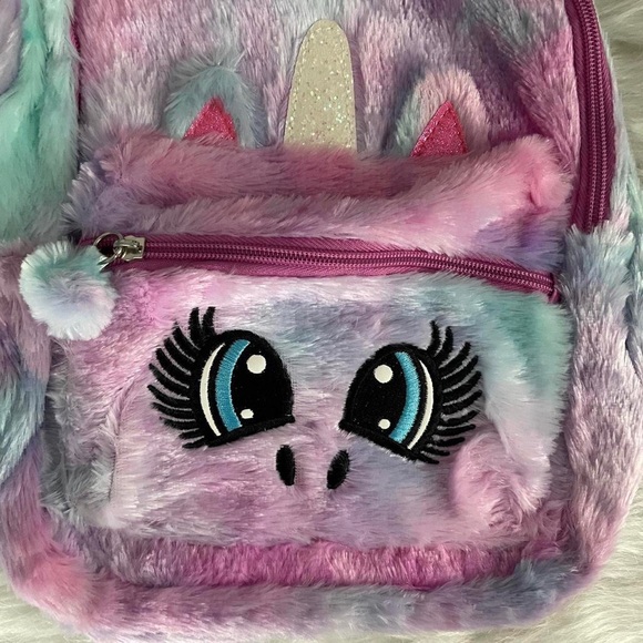 Tie dye Unicorn Mini Backpack - Picture 2 of 4